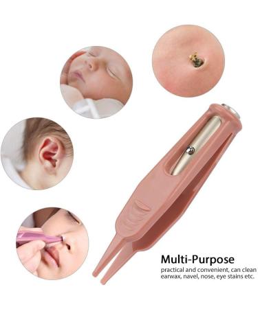 Nose Cleaning Tweezer with LED Light - Baby Ear, Nose, Navel Cleaner Clip Tool - Buy Online on GoSupps.com
