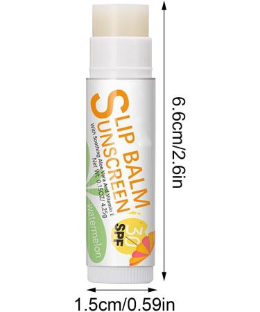  Lambo Lip Balm SPF 30 - Lip Care | Organic Lip Balm SPF 30 Sun Protection Fruit Flavor Long Lasting Moisturizing Lip Balm for Soothing Lip Repair Lambo - Buy Online on GoSupps.com