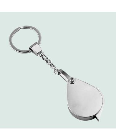 Small 20X Magnifier Keyring Magnifyings Glass Optical Lens Loupes For Detailed Inspection And Reading Fine Prints 20 Times - Buy Online on GoSupps.com