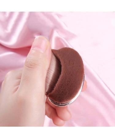 COSHINE Pro Gold Rush 9pcs Oval Makeup Brushes Set for Foundation, Powder, Concealer, Cheek, and Eye Shadows - Buy Online on GoSupps.com