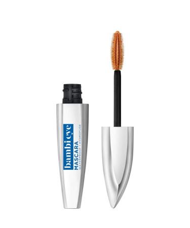 L'Or al Paris Bambi Eye Waterproof Mascara  Lasting Volume  Blackest Black  0.21 fl. oz. Waterproof Blackest Black 0.21 Fl Oz (Pack of 1) - Buy Online on GoSupps.com