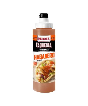 Herdez Taqueria Street Taco Sauce HABANERO - Gluten Free - 2-9 oz Pack - Buy Online on GoSupps.com