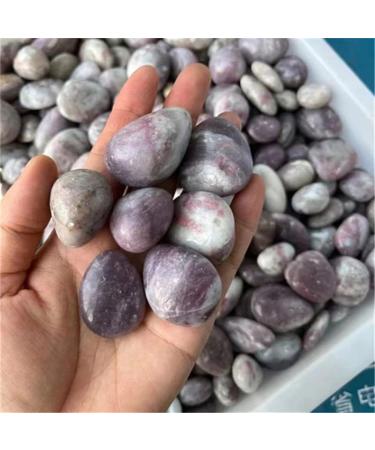 Natural Crystal Rough Natural Polished Plum Blossom Tourmaline Tumbled Crystal Stones for Sale - (Color: Plum Size: 20-30mm) - Buy Online on GoSupps.com