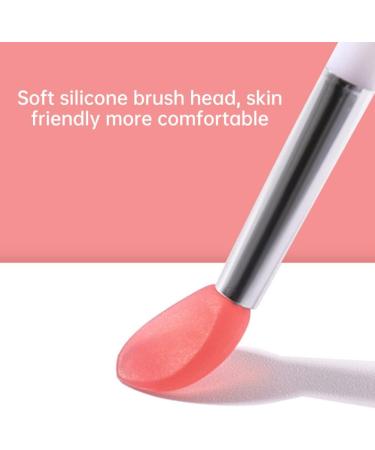 Silicone Lip Brushes Mini Lip Scrub Brush Reusable Lip Balm Applicators For Lip Care Lip Mask Applicator Lip Balm Applicator Lip Brushes Makeup Lipstick Brush 6PCS - Buy Online on GoSupps.com