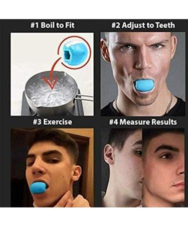 Jaw Trainer & Exerciser Set - 3 Pieces for a Beautiful Jawline | International Shipping Available - Buy Online on GoSupps.com
