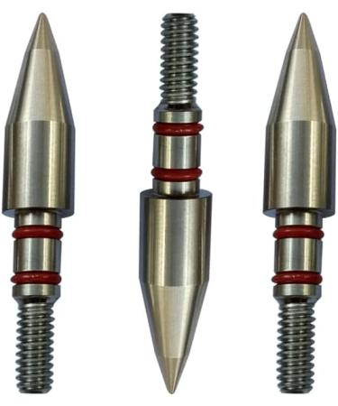 Stainless Steel Archery Field Points 125 Grains - 1 Dozen (12 PCS) T 5/16 for Arrow Target Field Tips and Broadheads - Buy Online on GoSupps.com