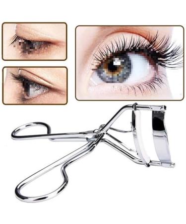 Effortless Lash Curler: Instant Eye-Opening Effect Easy-to-Use Eyelash Curling Tool-Design for Home & Travel 03 Silver Mz41546 - Buy Online on GoSupps.com