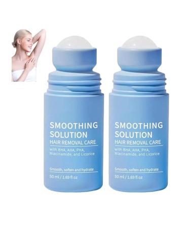HADAVAKA After Shave Soothing Roll-On Serum Unclogs Pores Post-Shave & Waxing Care for all Kind Skin Type Gently Cleanses Armpits Moisturizing and Skin Soothing Serum For Body Back Leg (2PCS)