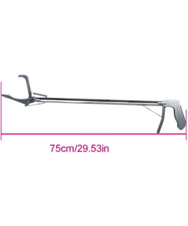 Maxtonser 29" Snake Catcher Tongs Professional Reptile Grabber Rattle Snake Catcher Auto Lock Handle And Comfortable Grip Handle Silver - Buy Online on GoSupps.com