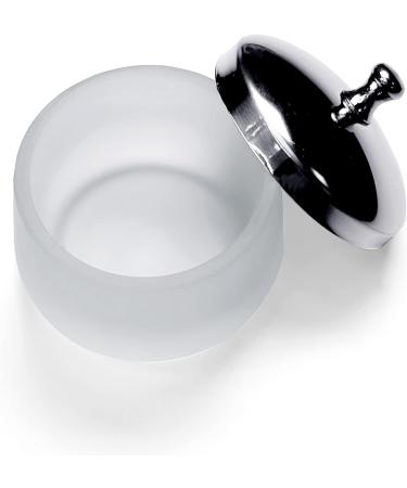 Crystal Glass Nail Art Dappen Dish with Cover - Acrylic Powder Liquid Container for Beauty Art Nails | HJ-NAPB025 - Buy Online on GoSupps.com