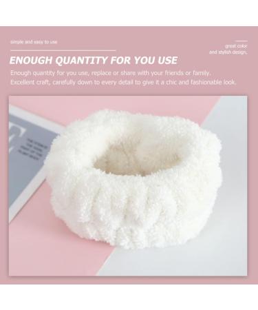 4paires Bandeaux De Spa Peluche Bandes De Lavage Pour Poignets Absorbantes Et Parfaites Pour Nettoyage Visage Soins Spa - Buy Online on GoSupps.com