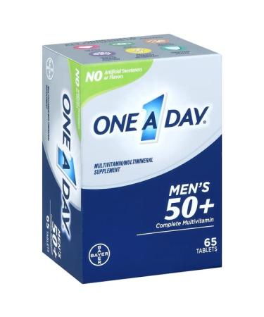 ONE A DAY OAD Mens 50+ Advantage 2DZ 65 ct