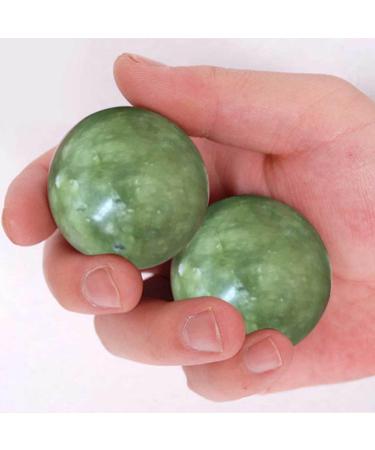 Jade Massage Balls - Hand Massage Baoding Balls for Stress Relief & Health | 2pcs Exercise Roller - Buy Online on GoSupps.com