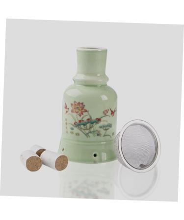 Minkissy Moxibustion Supplies - 2 Sets Moxibustion Pot Cone Holders & Scraper | Ceramic Moxa Burner Stick Holder for International Shipping - Buy Online on GoSupps.com