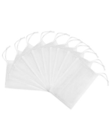 FRCOLOR 10 PCS Exfoliating Mesh Soap Saver Pouch Bag Sack Sponge