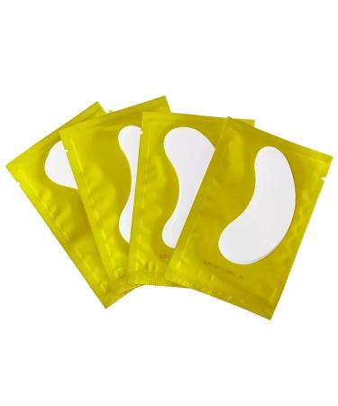 Eye pads for professional eyelash extensions |Eye gel patch |Lint Free Eyepads |Lint -free eye pads ideal for eyelash extensions |smooth surface |Gold couple: 3