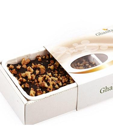 Ghasitaram Gifts Valentines Gift for Girlfriend/Boyfriend/Husband and Wife - Valentine Sweets - Walnut Chocolate Fudge Valentine Sweets Walnut Chocolate Fudge