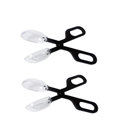 Toyvian Reptiles Zonge Clip Reptil Feeding and Cleaning Tool Amphibia Terrarium Spider Cricket Wurf POOP CLIMP Insect Tools for Aquarium Small Pets 2 pieces