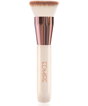 EDMIRE Foundation Brush - Kabuki Flat Top Makeup Brush for Liquid Foundations - Pink - Buy Online on GoSupps.com