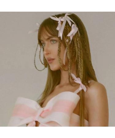 JSGHGDF Colorful Braided Ribbon Hair Band Ribbon Silk Hair Tie Headband Female Twist Hair Rope Ponytail Hair Accessories 01 beige - Buy Online on GoSupps.com