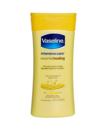 Vaseline Intensive Care Essential Healing Lotion Heal Dry Skin 10 Fl Oz Pack of 1
