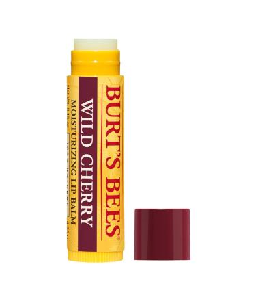 Buy Burt's Bees Wild Cherry Moisturizing Lip Balm | Unisex 0.15 oz | International Shipping Available - Buy Online on GoSupps.com