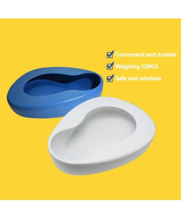 NEDLON Bedpan for Men and Ladies Bed Potty Urinal Unisex Bed Pan for Bedbound Elderly Disabled and Handicapped Users (Color : White) - Buy Online on GoSupps.com