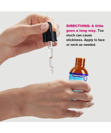 Ceessting Vitamin C Serum for Face - Anti-Aging Serum with Hyaluronic Acid & Vitamin E - 1 oz - Buy Online on GoSupps.com