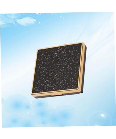 NOLITOY 1pc Eyeshadow Metal Nail File Small Empty Eye Shadow Pallet Eye Shadow Box Powder Box Magnetic 1 count (Pack of 1) Black - Buy Online on GoSupps.com