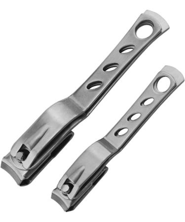 Rotating Nail Clippers Stainless Steel Fingernail & Toenail Trimmer Rotary Nail Cutter Head Manicure Tool (Color : S Size : 2pc) 2pc S - Buy Online on GoSupps.com