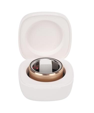 Wearable Smart Ring Comfortable Waterproof IP68 Smart Ring Health Tracker Lightweight for Outdoor Sports 11# Rose Gold