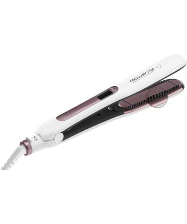 SEB Group Rowenta Premium Care Brush & Straight SF7510F0 hair straightener with integrated brush for natural smoothing with volume ionic function cashmere keratin coating with argan oil Ionic function - Buy Online on GoSupps.com