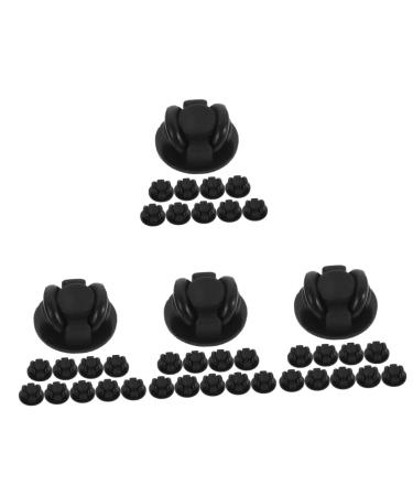 Fomiyes 40 pc mask glasses buckle ears of the ears for mask ear protection mask extensions ears rescuer to block adult mask PP glasses for ears