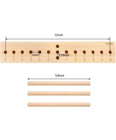 Wooden Ribbon Bow Maker for Christmas Bows, Hair Bows, Corsages & Crafts - Ackitry Extended Bow Maker - Buy Online on GoSupps.com