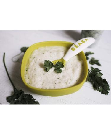 Beaba Ergonomic First Bestlay Set - 6 Spoons & 4 Forks for Babies | Short Rounded Handles | Left & Right-Hand Friendly | Available in Gray Blue Pink - Buy Online on GoSupps.com