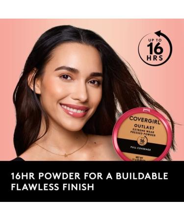 COVERGIRL Outlast Extreme Wear Pressed Powder 820 Creamy Natural - 0.38 oz - Buy Online on GoSupps.com