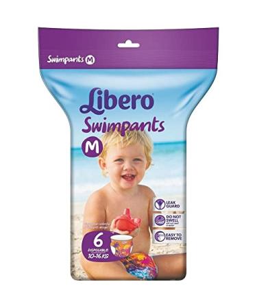 Libero Swimpants Baby Diaper Size M 6 Pieces 10 ml