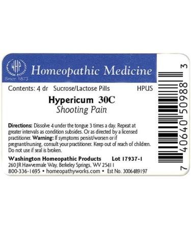 Buy Hypericum Perforatum 30C - 900 Pellets for Shooting Pain Relief | International Shipping Available - Buy Online on GoSupps.com