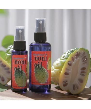 Kingfisher's Noni Oil Made from Organic Noni Fruit & Extra Virgin Coconut oil Ideal for Dry Skin (elbows heels or knees) Anti-aging face oil Nourishing Scalp Oil Massage oil 100ml - Buy Online on GoSupps.com