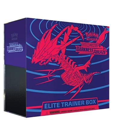 Pokmon TCG: Sword & Shield Darkness Ablaze Elite Trainer Box, Multicolor Pokemon TCG: Sword & Shield Darkness Ablaze Elite Trainer Box | 8 Darkness Ablaze Booster Packs | 45 Energy Cards | Genuine Cards