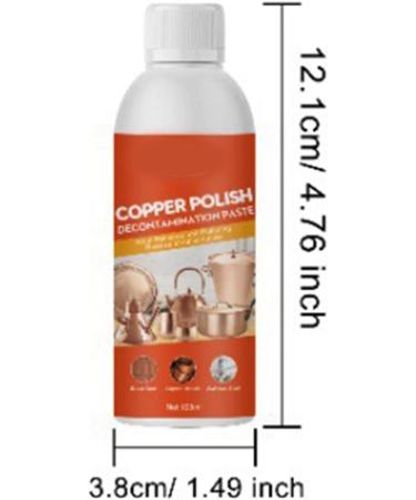 Copper Brass Polish Copper Cleaner Brass Cleaner for Long-Lasting Metal Polish for Metal Polishing Compound Cleaning and Polishing Hardware Cleaner - Buy Online on GoSupps.com