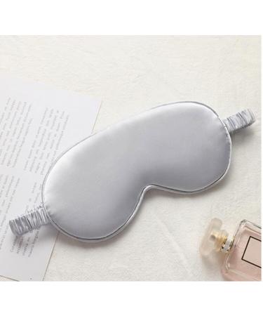 Mulberry Silk Sleep Eye Mask for Men & Women - Blackout Sleeping Mask with Elastic Strap - 1 Count - Buy Online on GoSupps.com