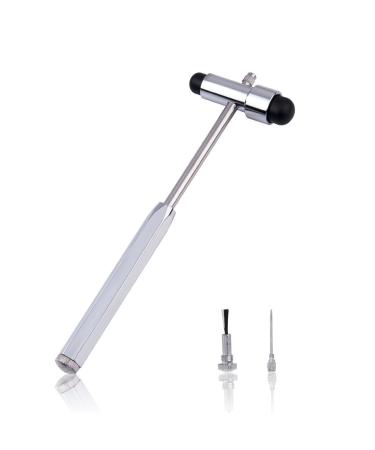 Reflex Hammer for Neurologic Reflex Diagnosis and Testing - Tromner Neurological Reflex Hammer with Needle and Brush for Nurses EMS Medical Students Emergency Room by QIYUN - Black - Buy Online on GoSupps.com