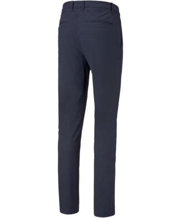 PUMA Men's Tailored Woven Pants - 34 Navy Blazer Blue | Shop Internationally for Stylish Comfort - Buy Online on GoSupps.com