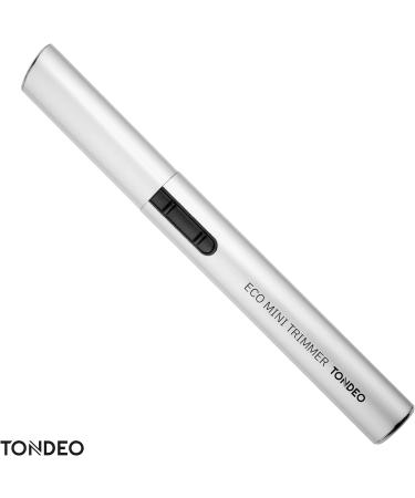 TONDEO ECO Mini Trimmer - Silver Hair Clipper for Eyebrows Ears & Nose Hair - International Shipping Available - Buy Online on GoSupps.com