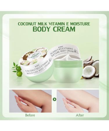 Butt Cream | Body Bum Cream for Moisturizing & Firming - Improve Roughness with Coconut Milk - Buy Online on GoSupps.com
