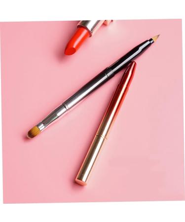 MAGICLULU Lipstick Applicator Flexible Lipstick Brush Makeup Brush Lip Gloss Applicator With Cover Lip Gloss Brush medium As Shown - Buy Online on GoSupps.com