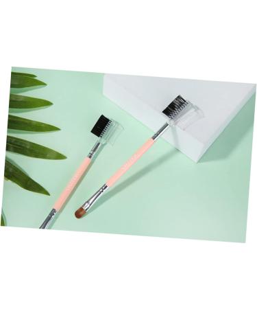 Ipetboom 1 Face Makeup Brushes Professional Cosmetics Brush Duo Eyebrow Brush Eyeshadow Makeup Brush Eyebrow Applicator Eyebrow Comb Brush Eyebrow Spoolie Miss Eyelash Beauty Tools Pink - Buy Online on GoSupps.com