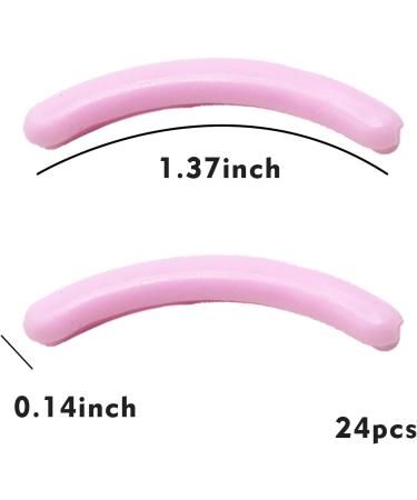 Generic Eyelash Curler Pads Eyelash Curler Refills Pads Silicone Curler Replacement Pads for Universal Eyelash Curler 24 Piece(Pink) - Buy Online on GoSupps.com