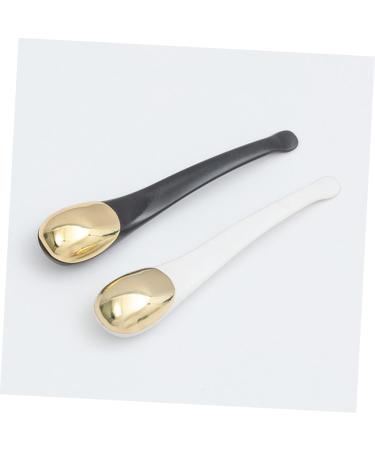 FOMIYES Lot de 2 Cuill res Cr me pour Les Yeux pour Le Visage pour Masque Facial Outil de Maquillage en M tal 2 Pi ces - Buy Online on GoSupps.com